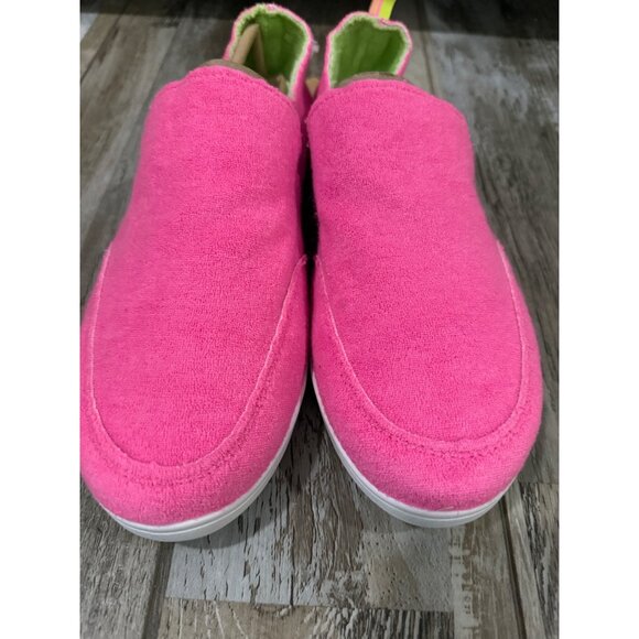Bright Pink Slip-On Womens Shoes By Vionic Beach Size 5 - Picture 5 of 8
